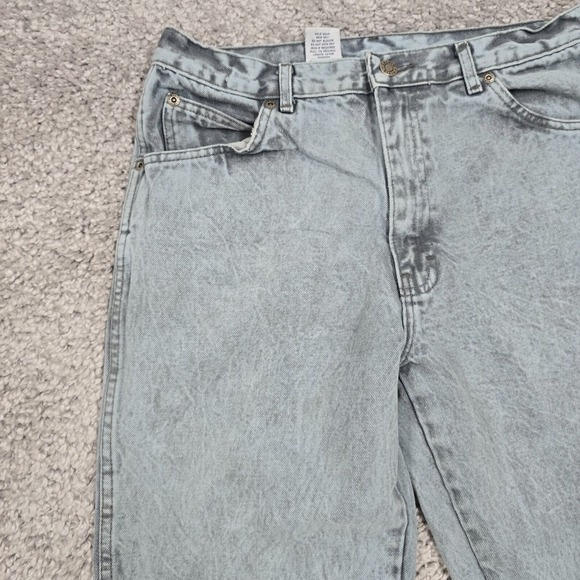 Vintage Calvin Klein Jeans‎ Womens 34 (Fits 29x26.5) Blue High Rise Mom USA 90s - Picture 3 of 15